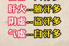 湿热头汗、肝火腋下汗、阴虚盗汗、气虚多汗！4个中成药辨证止汗图片