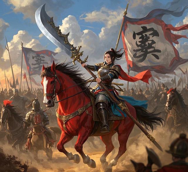 54个超厉害女将，组成一副扑克牌，王兰英穆桂英樊梨花各是啥牌？