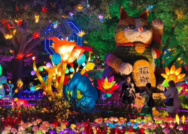 刷爆朋友圈的童话秘境!点击开启蘑幻夜花园观“光”图鉴