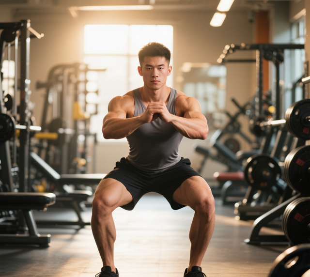 每次深蹲多少组为宜，1年后身体的变化