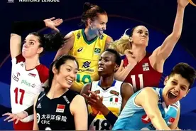 女排世联赛技术统计 李盈莹排第3 龚翔宇接应第10 王媛媛袁心玥上榜图片