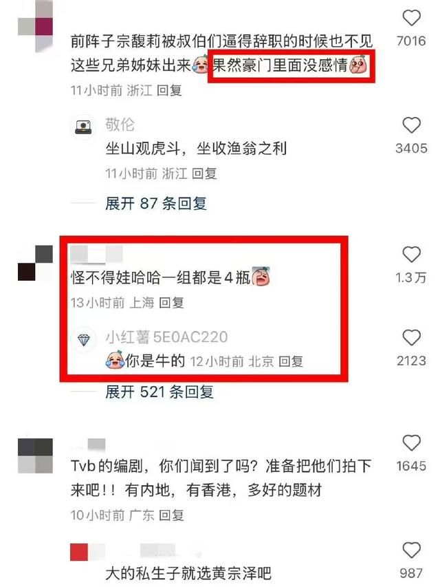 宗氏豪门纷争再次反转，嫡庶战斗打响多年，嫡亲叔叔为私生子站队