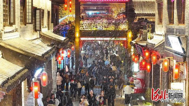 邯郸道上飘“雪花”