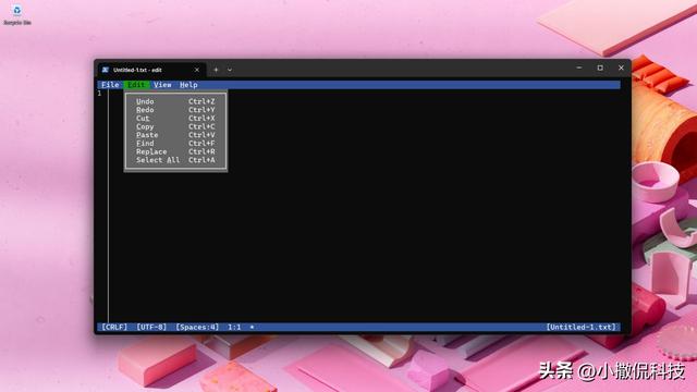 微软Win11预装Edit编辑器：填补20年空白，开发者会买账吗？