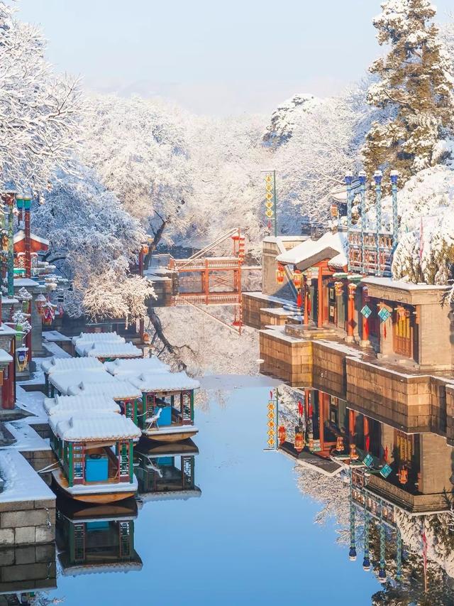 雪迎2026：颐和园又见素裹银装	，半城惊鸿