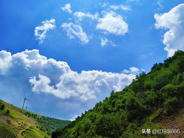 蔚县一座没有茶树的茶山，景色壮美，推荐通往茶山的路线