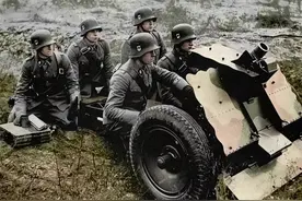 二战德国75毫米步兵炮与日本九二式步兵炮对比！谁更强！图片