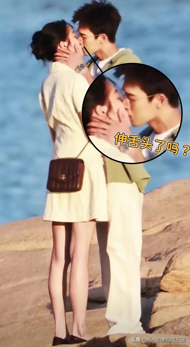 关晓彤李昀锐海边亲吻伸舌头了，鹿晗心碎晒照，谁蹭谁的热搜？