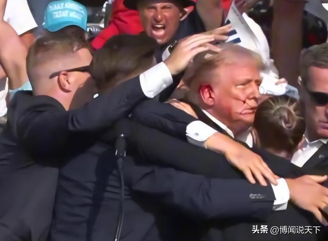 出大事了，特朗普险遭暗杀，美特勤局出手“宣战”	，大麻烦真来了