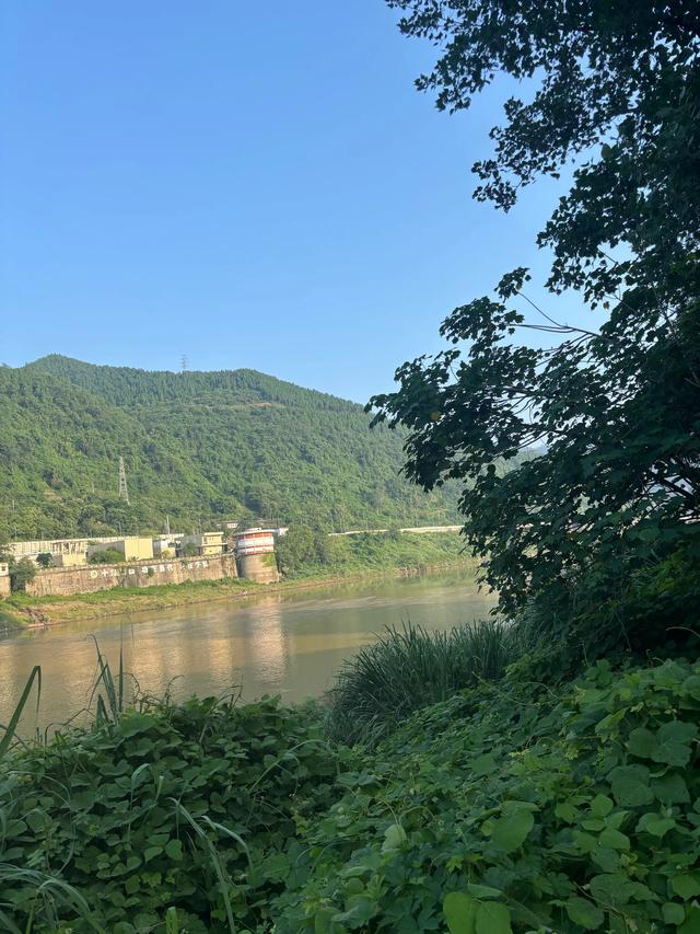 七律·游河边公园