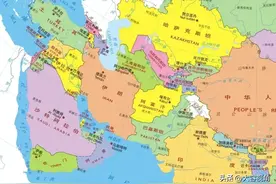 以色列一伊朗地图图片