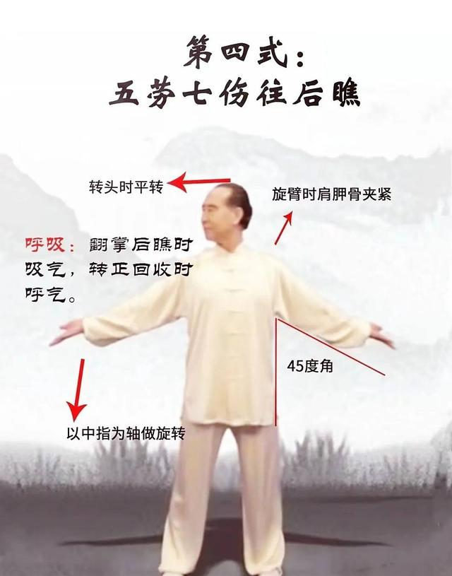 道家养生功通性之简单动作对脏腑与身体部位锻炼作用