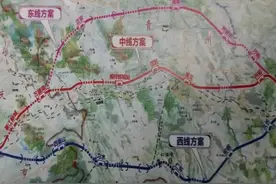 渝贵高铁三线之争落下帷幕，最后为何选择东线方案？图片