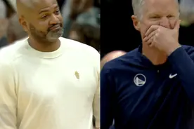 有点狠！骑士115-104胜勇士，比克斯塔夫三招掐住科尔命门图片