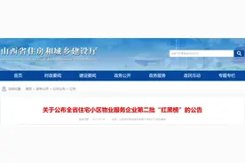 山西物业 “红黑榜” 出炉，你家小区上榜了吗？图片