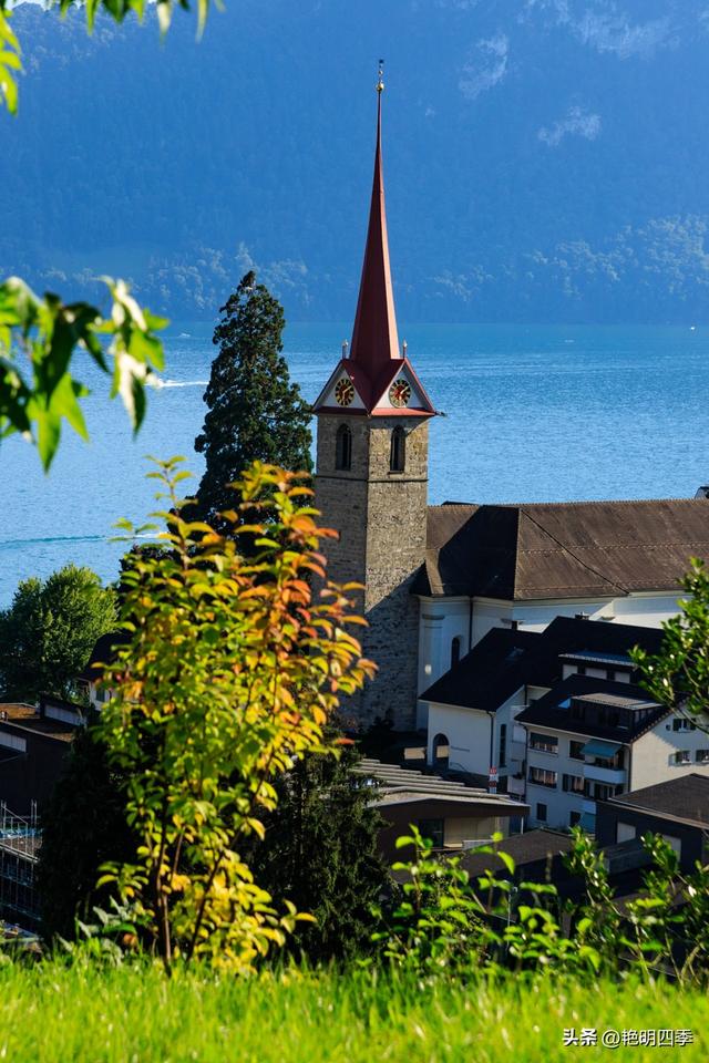 欧游杂记（5）‖ 齿轮火车几上几下瑞吉山，缆车凌空飞跃韦吉斯