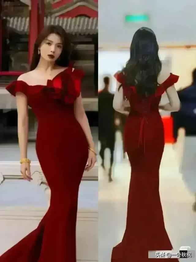 哇塞！刘涛这肥臀	，算是圈内第一了吧，麻花辫配包臀裙太显年轻了