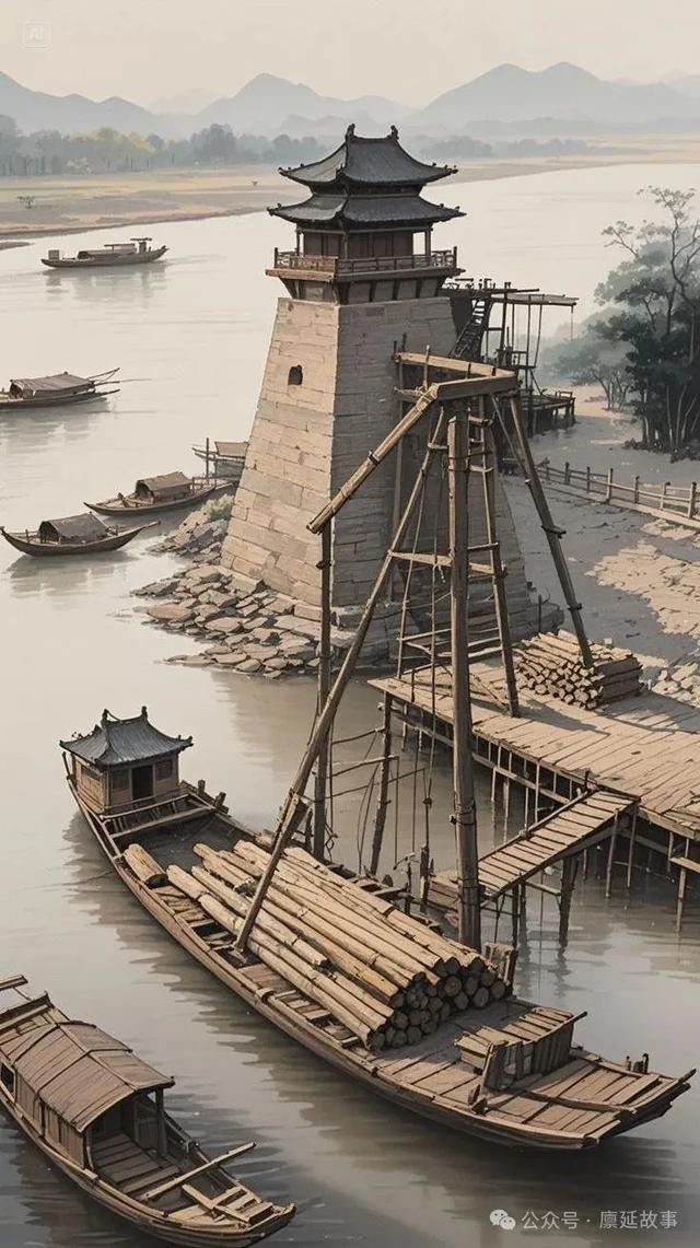 明代延津十六景之AI复原图