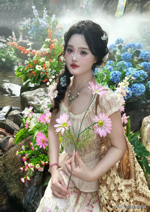 太美啦！@各位小仙女，洛阳这里上新“绿光森林”梦幻场景！