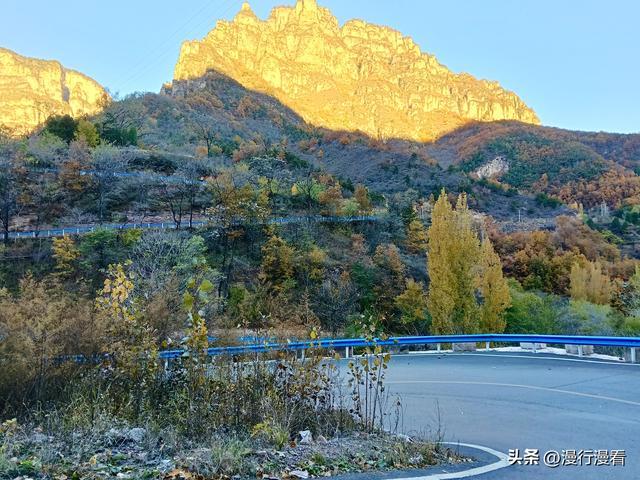 自驾南太行国画小镇石板岩第二天，体验石阱线驾驶乐趣
