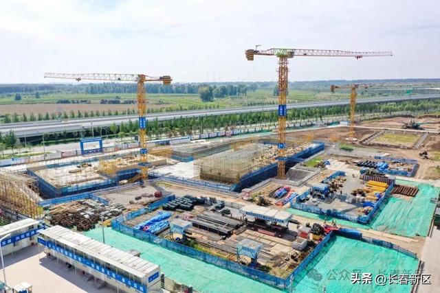 长春新区秋季项目建设热潮涌动