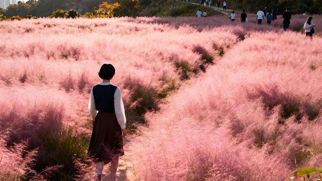 粉黛染霞闽水秋，银杏铺金古厝游 —— 福州秋色里的时空交响