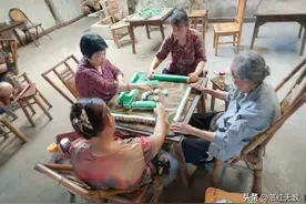 我再也不想打麻将了。图片