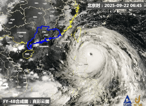 阳山台风白色预警信号生效，预计局地有7到9级雷雨大风