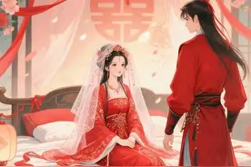 我与胞姐同天出嫁，晚上洞房时，我看着掀开盖头的姐夫，我愣住了图片