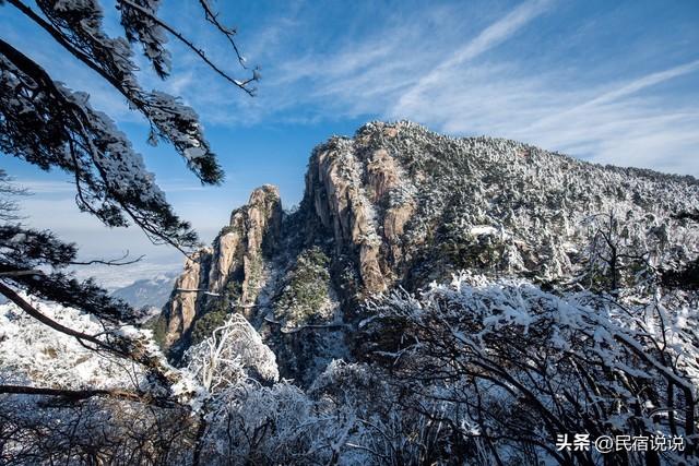 雪中的九华山原来这么美啊！
