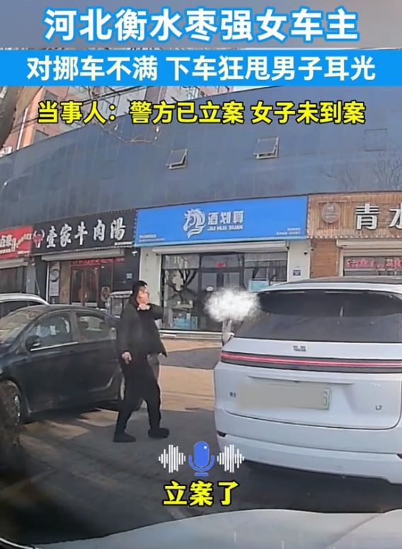 河北女子挪车打人社死！警方立案，嚣张连累车企，坐牢也难辞其咎