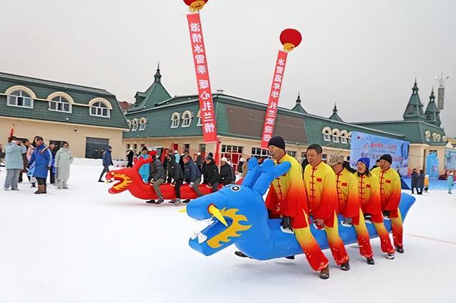 内蒙古扎兰屯：冰雪嘉年华冬季旅游热