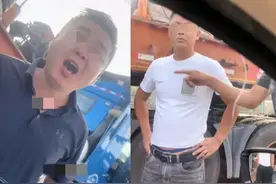 荒谬！宝马高速拦截运输车，大货司机怒怼：你装啥B呀，哥有证！图片