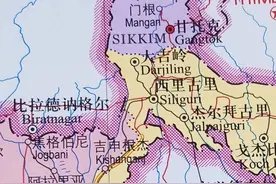 印度卡脖子的咽喉要地——西里古里走廊，仅有20公里宽图片