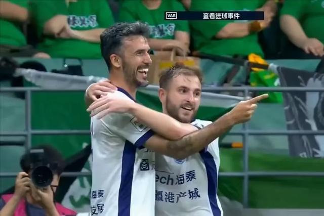 北京2-2天津，大连2-0海牛，浙江4-2逆转深圳！中超积分榜更新！