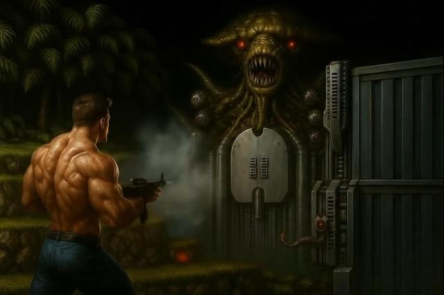 三十年后《魂斗罗》BOSS被重制，当年真的是被小米枪干掉的？