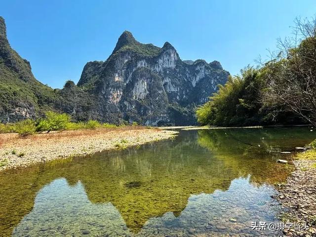 徒步漓江精华段——阳堤大桥头-兴坪古镇