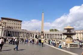 梵蒂冈，世界上面积最小的国家，世界第一圣彼得大教堂游记实拍图图片