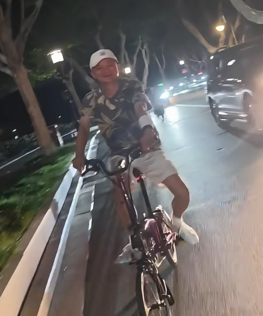 西湖偶遇马云，骑雷军同款自行车，网友晒售价1.85万，不便宜