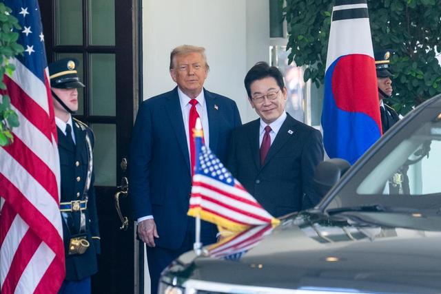阅兵前一周，特朗普再度要求访华，中方并未拒绝，或跟李在明一起