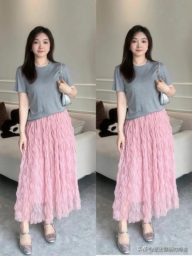 这是我见过最真实的微胖穿搭：简约却高级，不愧称为“黄金身材”