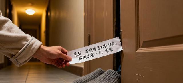 楼上每晚咚咚咚到凌晨,我没吵架没报警,1招让他们主动道歉