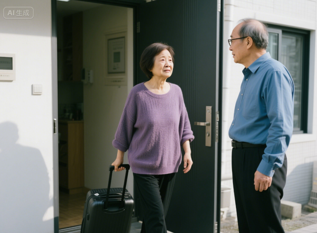 50岁阿姨网恋一男子，见面后对方提出同居，当天晚上阿姨就愣住了