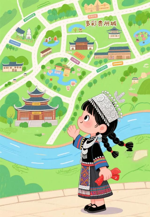 请查收！您的多彩贵州城潮玩地图出炉