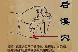 神奇的后溪穴，腰痛的止痛穴，中医说它是治疗腰背部疼痛的要穴图片