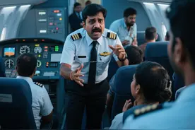 印度客机起飞后坠毁，飞行员曾紧急求救，机上人员全部遇难图片