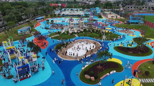 连城：智慧体育公园儿童乐园开园 打造童趣运动新地标