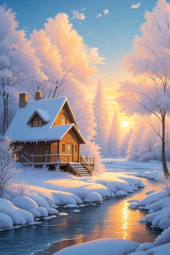 分享图片一漂亮的冬季美景