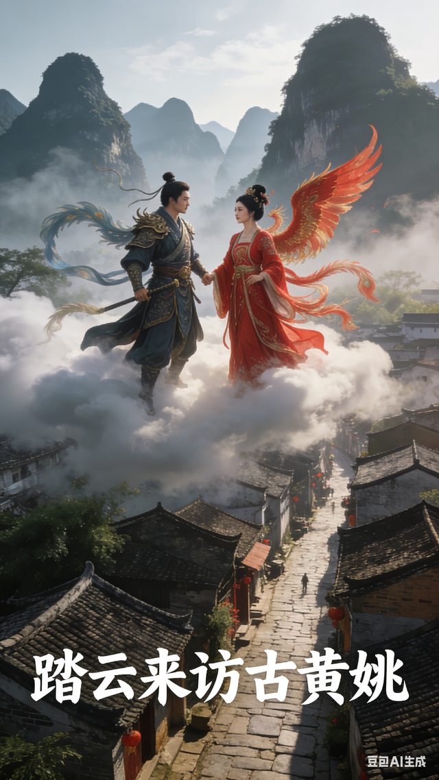 无双道龙赵小荣游记《 一笔祥龙行天下 》（一五七）黄姚古镇