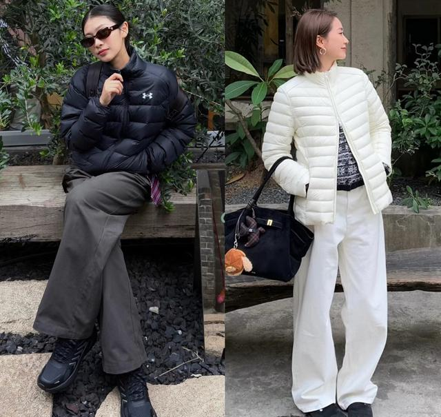 面包羽绒服不兴了！2025年冬天流行“排骨羽绒服”，潮人都在跟风